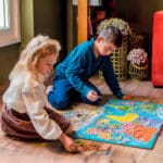 puzzle magnético mapamundi Janod
