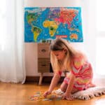 puzzle magnético mapamundi Janod