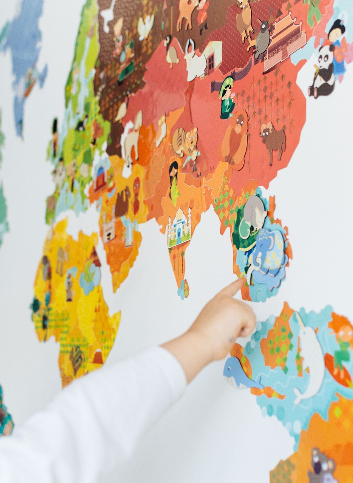 mapas para niños