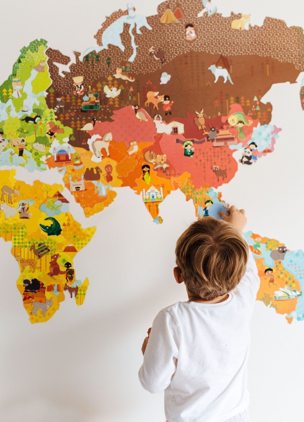mapas para niños