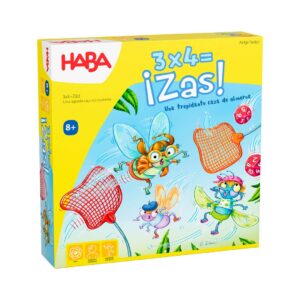 imagen del packaging de 3x4= ¡Zas! Haba