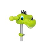 Dragón verde accesorio para patinete