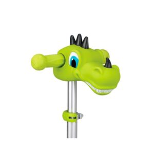 Dragón verde accesorio para patinete