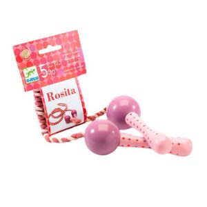 Cuerda de saltar rosa