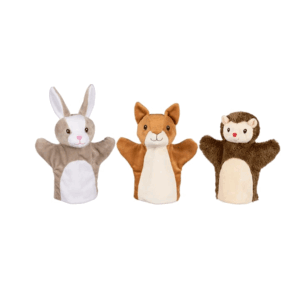 Marionetas de mano animales de campo