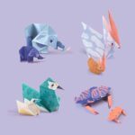 Papiroflexia Origami fácil Djeco animales