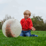 Pelota constelación transparente