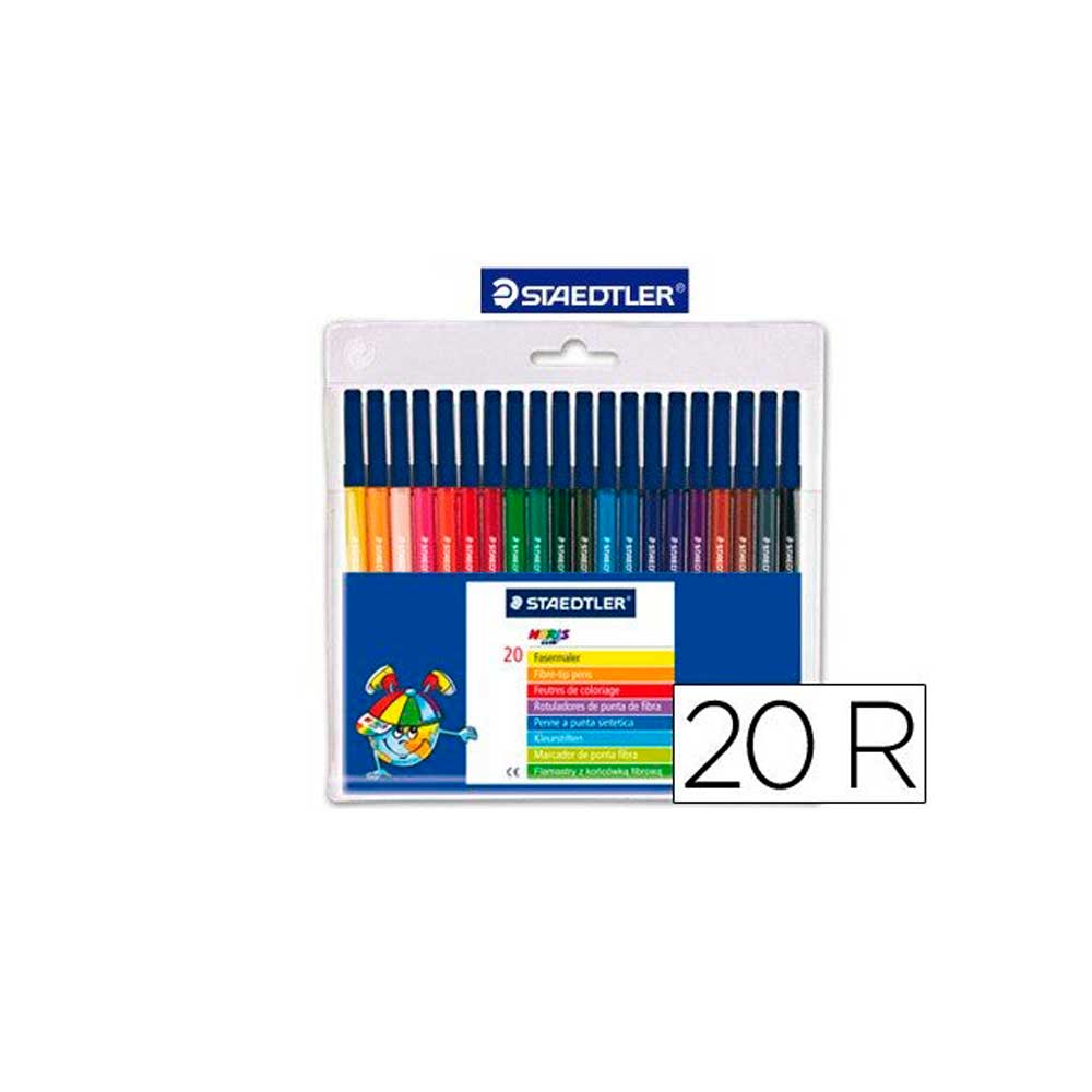 20 Rotuladores lavables Staedtler