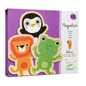 Imanes de madera animales divertidos Alup