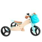 Triciclo bici 2 en 1 turquesa pequeña legler
