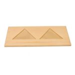 Base para madera dos escaleras de perlas montessori