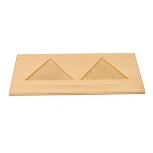 Base para madera dos escaleras de perlas montessori