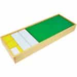 Bandeja de potencias de 3 montessori