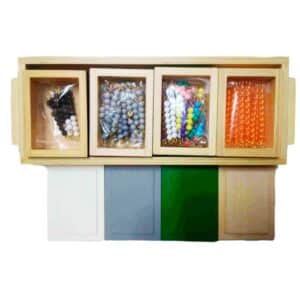 Juego serpiente negativa montessori