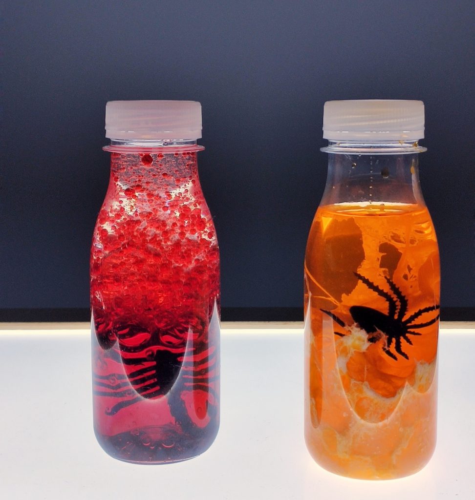Botellas sensoriales Halloween
