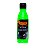 Témpera líquida fluorescente de color verde marca jovi y 250ml