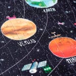 Puzzle Descubre los planetas fluorescente -200 piezas brilla en la oscuridad