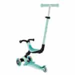 Patinete evolutivo Go Up con luces verde menta vista trasera