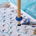 Kayanak juego de mesa de pesca con caña con imán