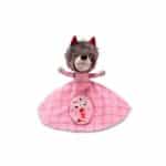 marioneta reversible de caperucita roja con la abuelita y el lobo
