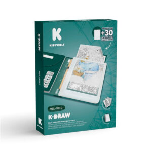 imagen del packaging de la Tableta de luz con plantillas Kidydraw Meli Melo