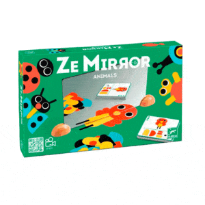 juego de mesa ze mirror aniamles son espejos para hacer simetrías