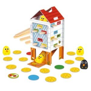 Juego de mesa cooperativo Happy chickens Goula