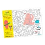 Surtido 40 manteles individuales para colorear
