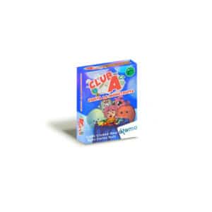 juego de cartas de atención visual Verita la mosntruita de la colección de juegos educativos Club A