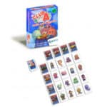 juego de cartas de atención visual Verita la mosntruita de la colección de juegos educativos Club A