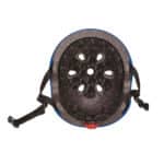 casco para bici o patinete azul talla 48-53 centímetros