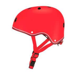 casco para bici o patinete rojo talla 48-53 centímetros