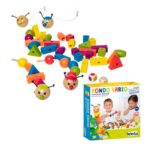 Juego de mesa de ensartar La oruga