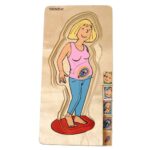 Puzzle a capas embarazo