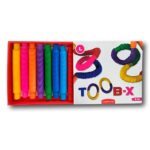 set de 8 tubos expandibles de colores