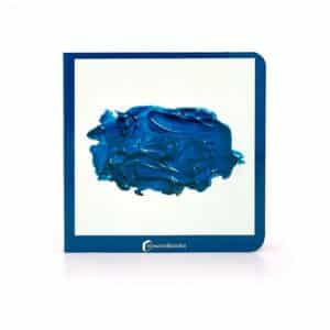libro de fotografías de imágenes reales de elementos de color azul