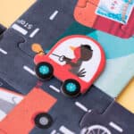 puzzle de observación de coches y carreteras de 48 piezas