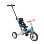 Primer plano del Triciclo convertible en bicicleta de equilibrio Gyro blue