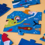 gran puzzle marino de 36 piezas