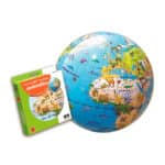 globo terráqueo hinchable de 30 centímetros de diámetro
