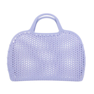 imagen de portada del Bolso retro vintage de rejilla Lavanda