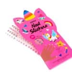 200 pegatinas sticker para uñas unicornios OMY