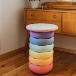 Stapelstein Set de 6 bloques pastel + board confetti