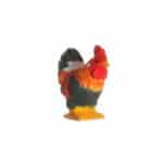 gallo de madera wudimals tallado y pintado a mano