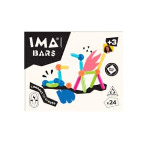 Construcción magnética Imabars 24 piezas