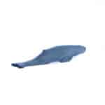 ballena jorobada tallado y pintado a mano de madera Wudimals