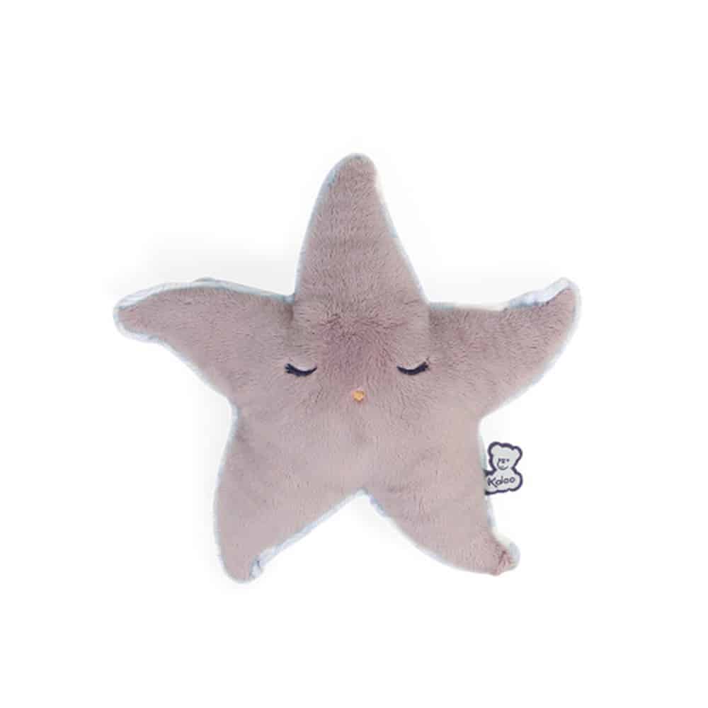 Estrella de mar de peluche cojín térmico natural Estrella de mar de peluche cojín térmico natural