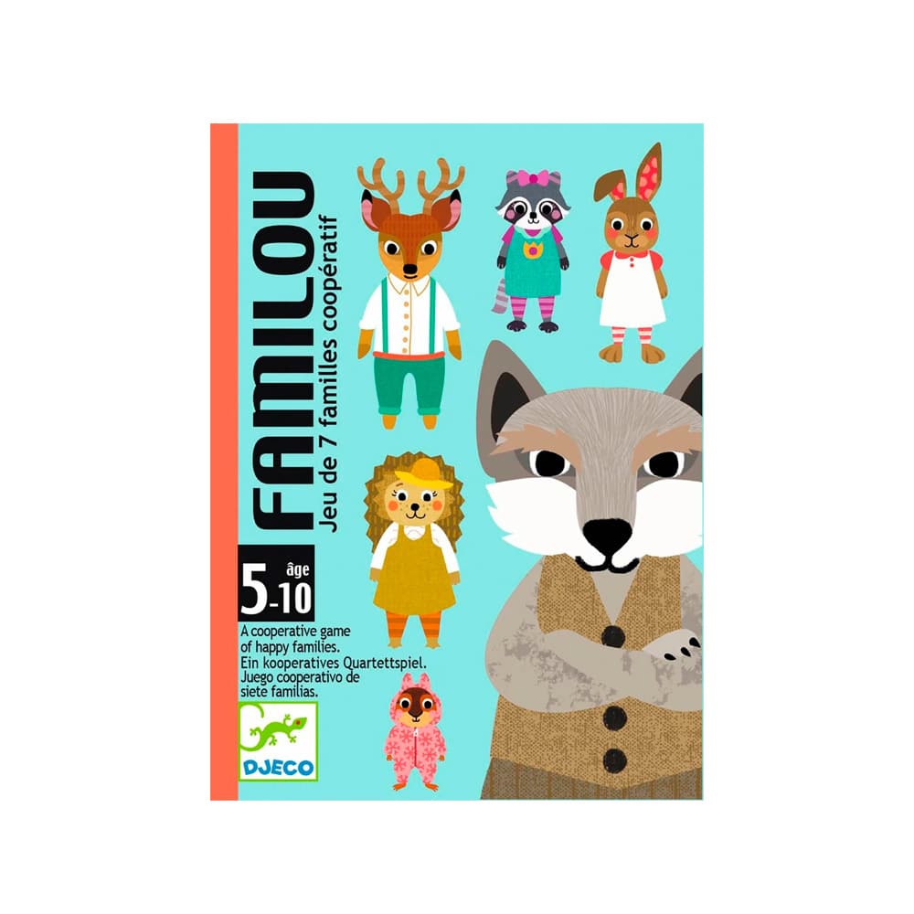 Juego de cartas cooperativo Familou de Djeco Juego de cartas cooperativo Familou de Djeco