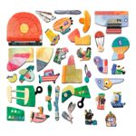 puzzle magnetico mis viajes aviones