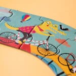 Puzzle de 3 metros excursión bicis Londji de 54 piezas